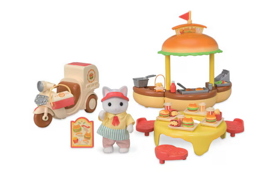 Sylvanian Families Hamburger Stand