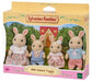Sylvanian Families Milk Rabbit Family