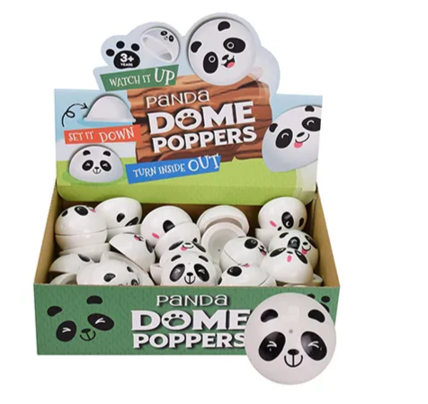 Panda Dome Popper - Grandpas Toys Geraldine
