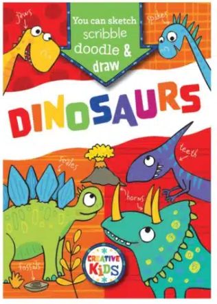 Doodle & Draw Dinosaurs