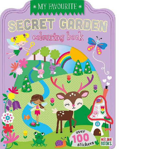 My Favourite Secret Garden Colouring Book
