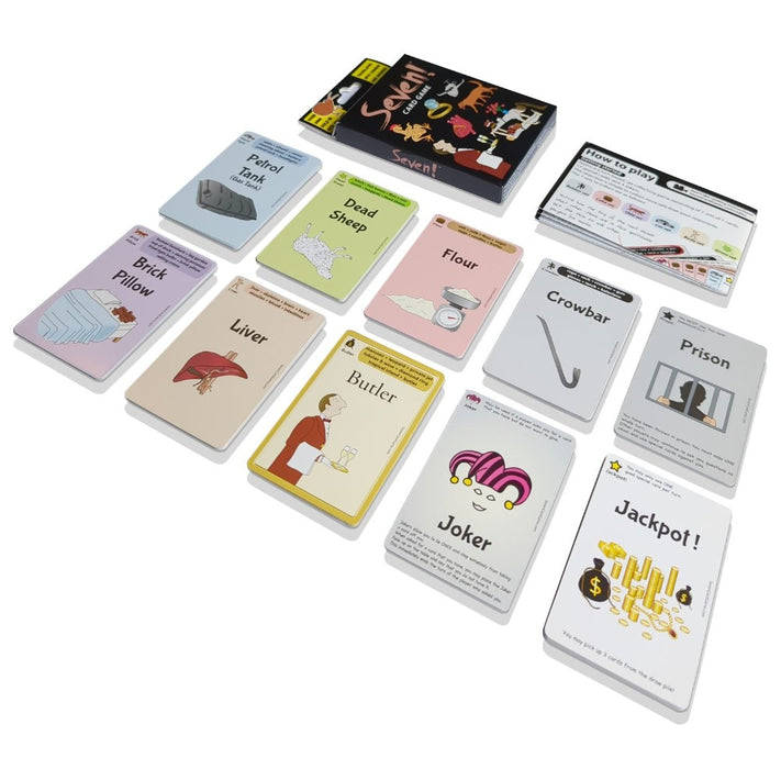 Seven Card Game - Grandpa's Toys — Grandpas Toys Geraldine
