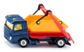 SIKU 1298 Truck with Skip Grandpas Toys Geraldine 