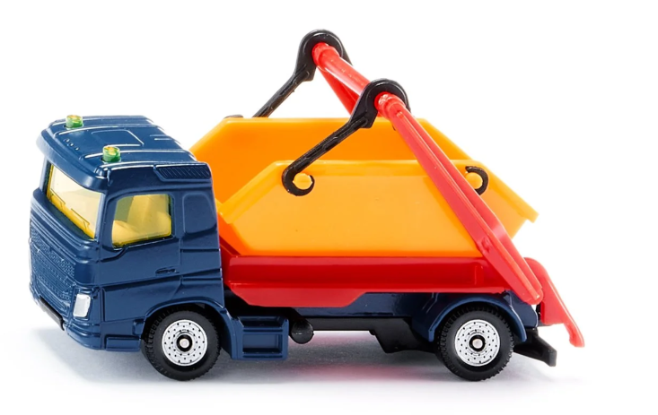SIKU 1298 Truck with Skip Grandpas Toys Geraldine 