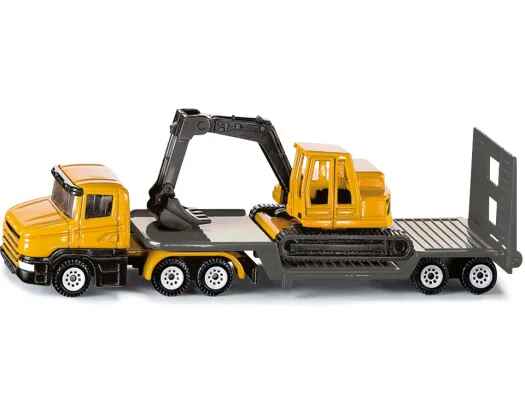 Low Loader and Excavator - Grandpas Toys Geraldine 