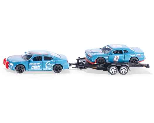 Siku 2565 Blue Dodge Charger W Challenger Racer - Grandpas Toys Geraldine 