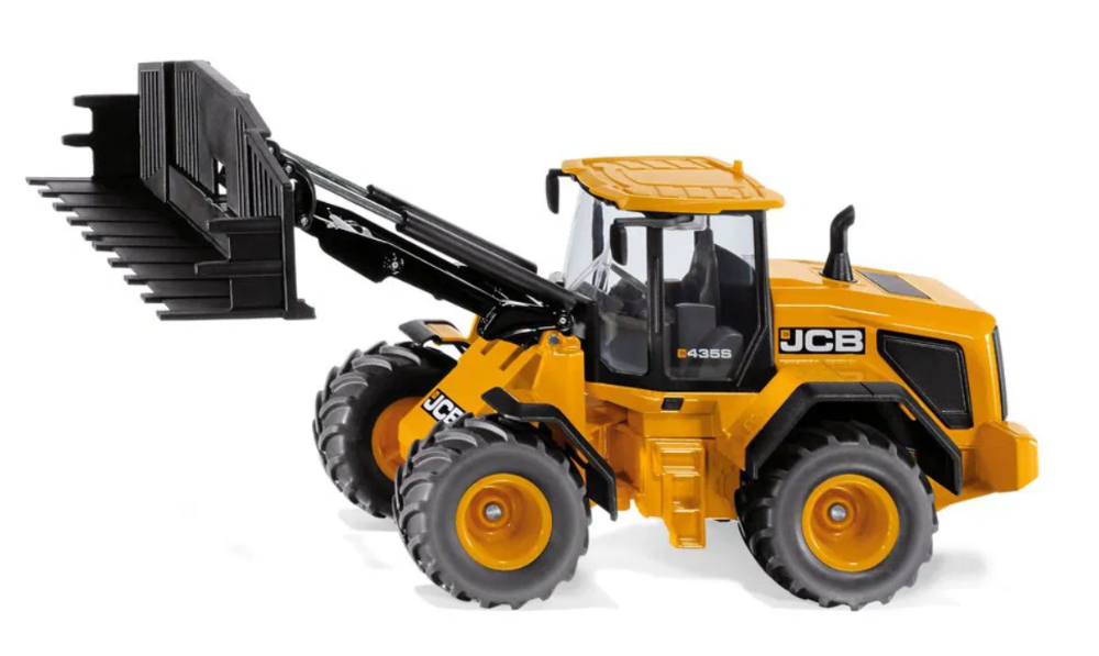 SIKU 3663 JCB 435S Agri Wheel Loader - Grandpas Toys Geraldine 
