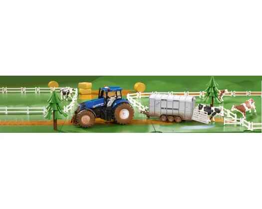 Siku 8607 Muddy Blue NH Tractor - Grandpas Toys Geraldine 