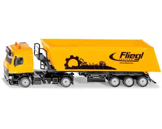 Siku 3537 Yellow Mercedes Tip Truck - Grandpas Toys Geraldine 