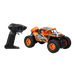 remote control monster truck in orange and black colours