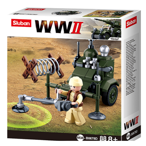 Sluban WWII Allied Minesweeper (#4)