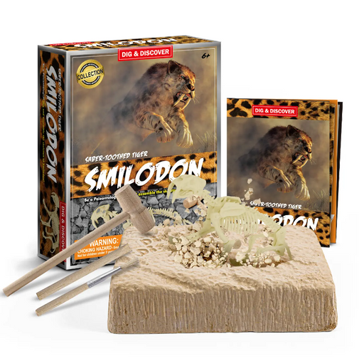 Dig & Discover Saber-Toothed Tiger Smilodon