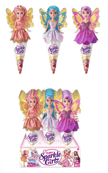 Sparkle Girlz Fairy Cone Dolls