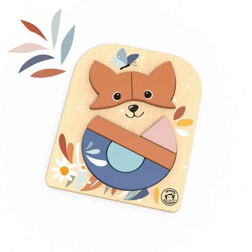 Wooden Fox Puzzle - Grandpas Toys Geraldine 