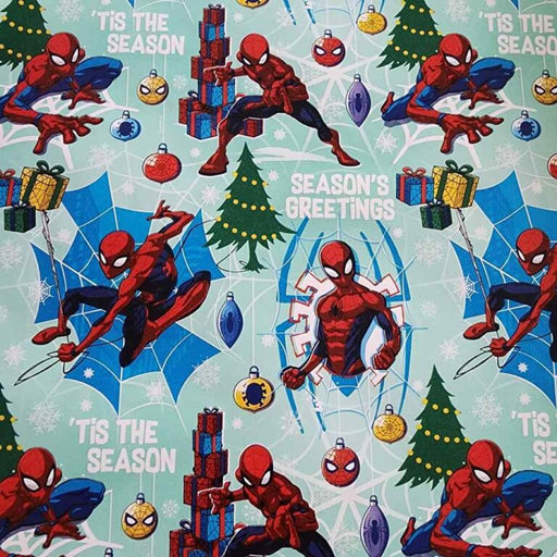 Spiderman Christmas Wrapping Paper