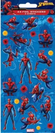 Stickers Foil Spiderman