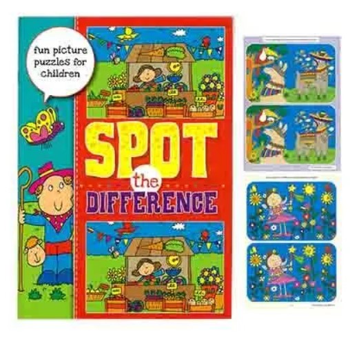 Spot the Difference 32 Page Book