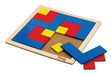 Square Mosaic Right Angles Wooden Puzzle