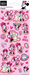 Minnie Mouse foil stickers with pink background