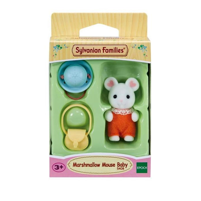 Sylvanian Families Marshmellow Mouse Baby - Grandpas Toys Geraldine 