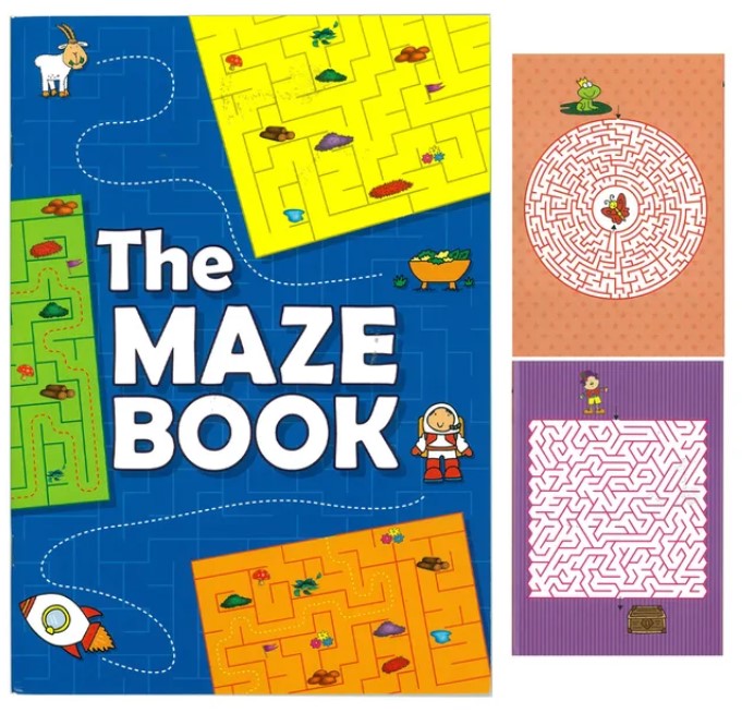 The Maze Book_Grandpas Toys Geraldine