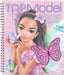 TOPModel Colour Book - Sequin Butterfly