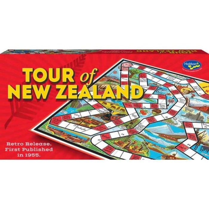 Tour Of NZ Board Game - Grandpas Toys Geraldine