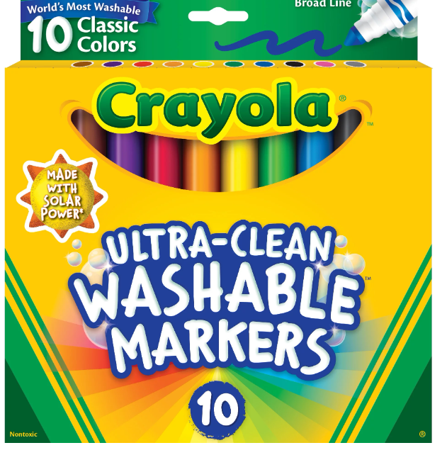 Crayola Ultra Clean Washable Markers (10pk)