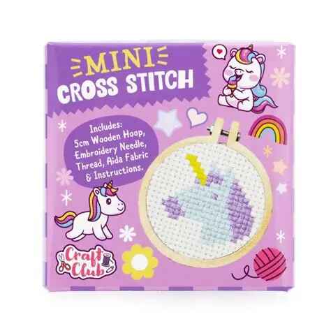 Mini Unicorn Cross Stitch Kit - Grandpas Toys Geraldine 