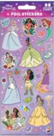 Stickers Foil Disney Princess