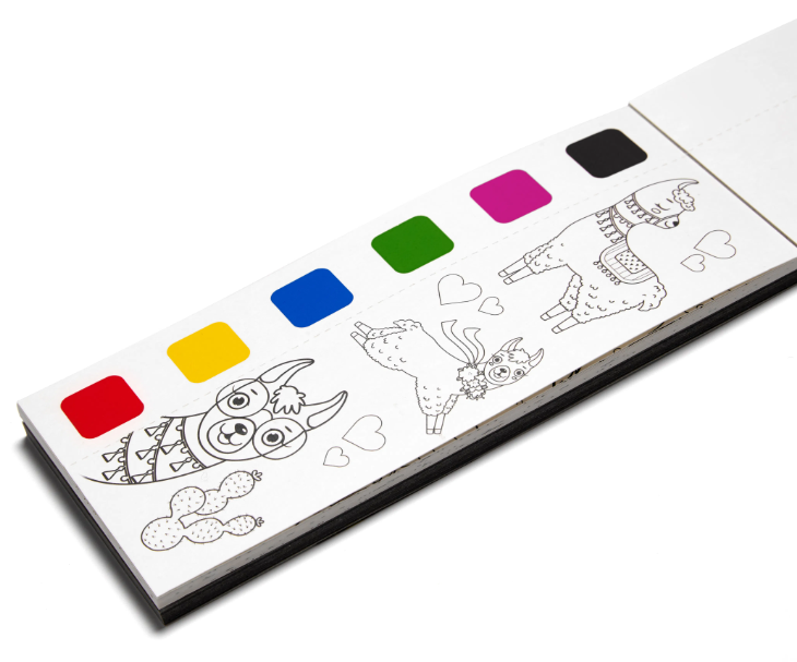 Water Pad Colour Paint Pad - Animals