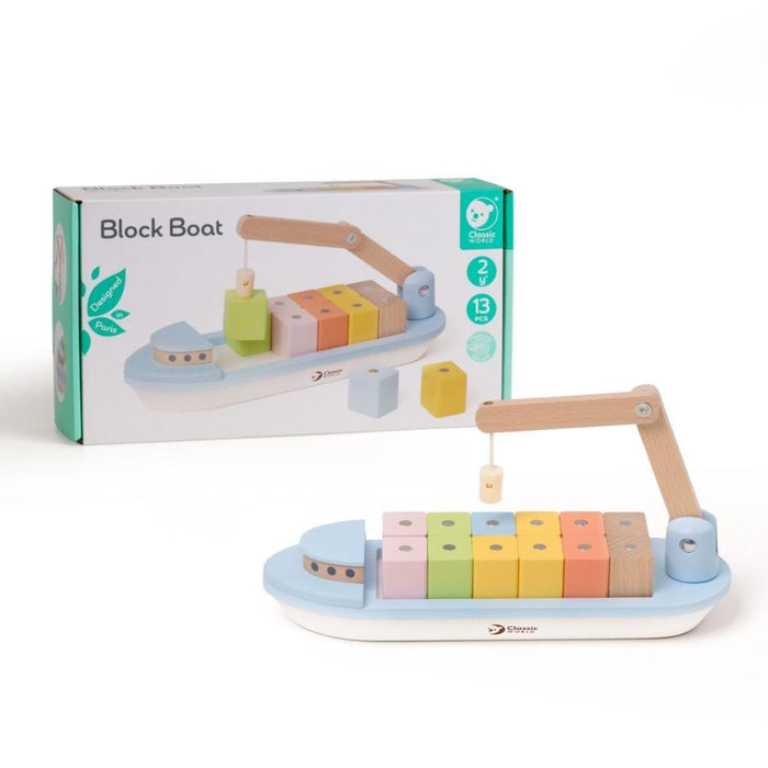 Classic World Block Boat