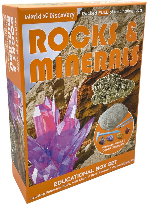 World of Discovery Rocks & Minerals educational box set