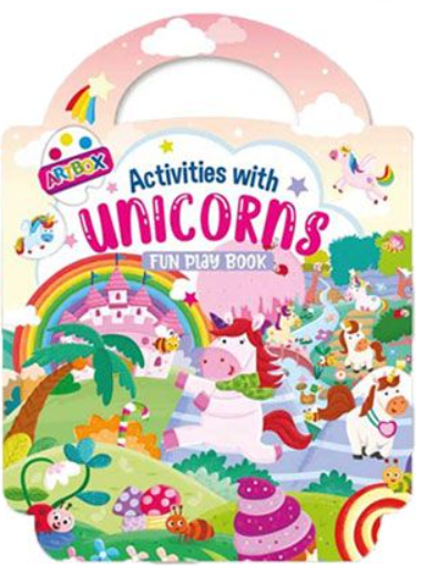 Activities with Unicorns Fun Play Book