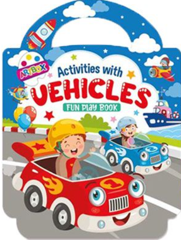 Activities with Vehicles Fun Play Book