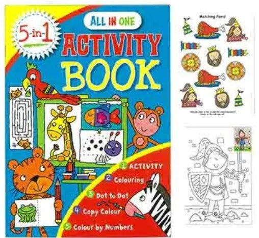 Activity Book 5 in 1