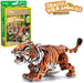 3D tiger puzzle with packaging labeled 'Really Wild Animals' on a white background