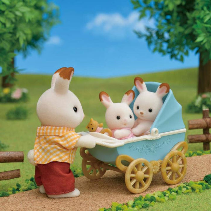 Sylvanian Families Chocolate Rabbit Twin