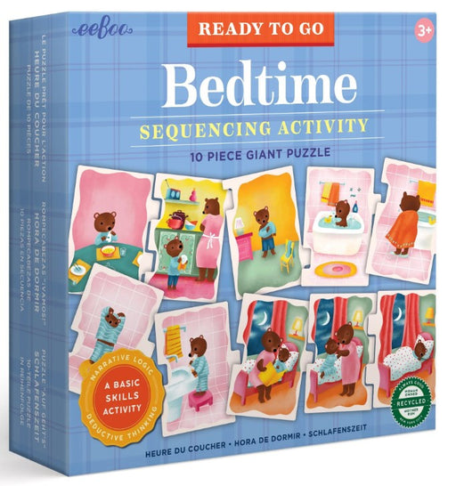 eeBoo Bedtime Sequencing Activity Puzzle (10pc)_Grandpas Toys Geraldine