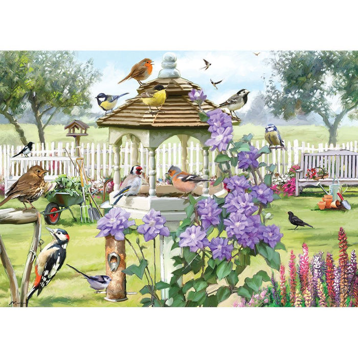 Birds and the Bees - Bird Table Puzzle (1000pc)_Grandpas Toys Geraldine