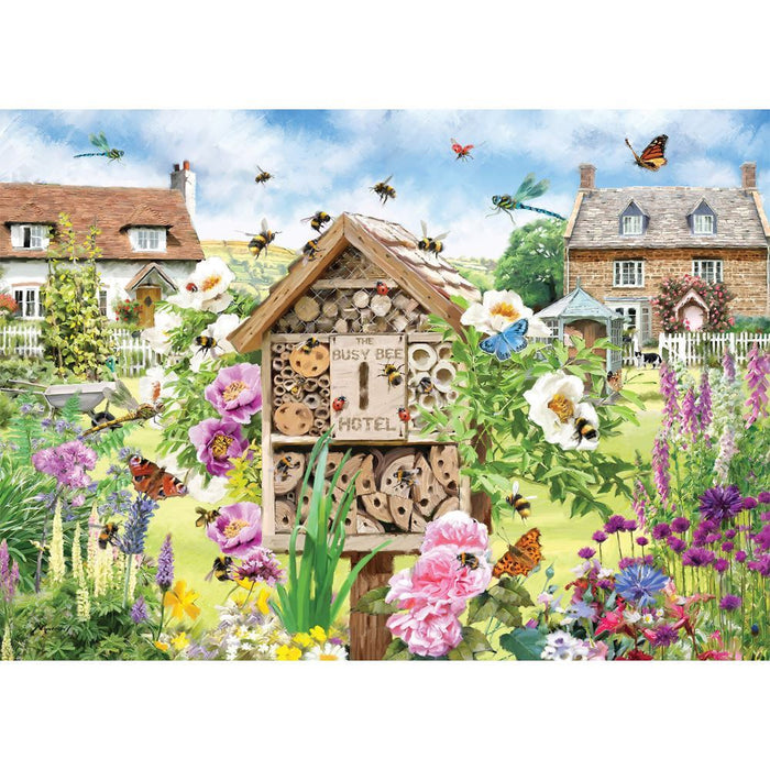 Birds and the Bees - Busy Bee Hotel Puzzle (1000pc)_Grandpas Toys Geraldine