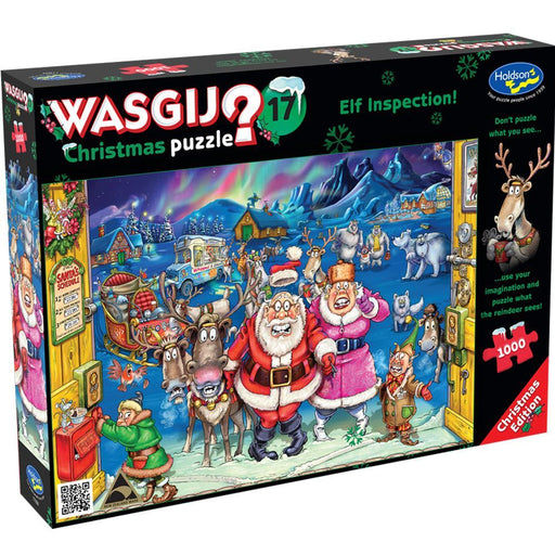 Wasgij 17 Christmas Puzzle - Elf Inspection