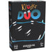 Board game box for 'Kluster Duo' by Borderline Editions on a white background