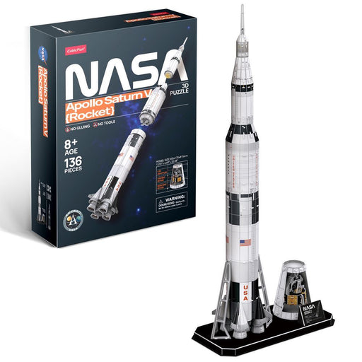3D Puzzle - NASA Apollo Saturn V Rocket