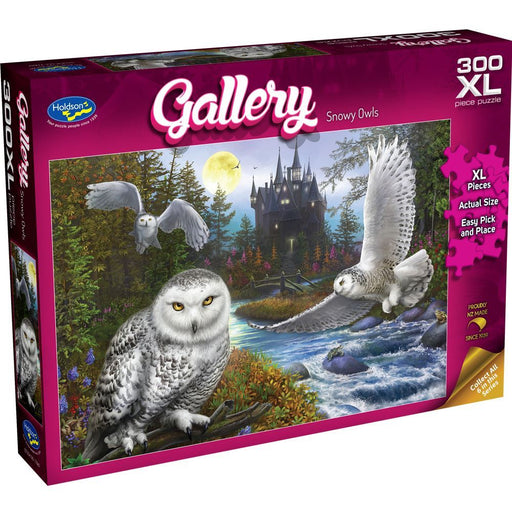 Gallery Series 10 300XL Puzzle - Snowy Owls