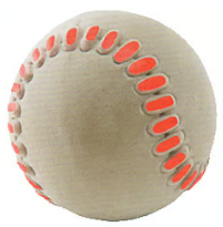 Rubbabu Sensory Sports Ball - Baseball