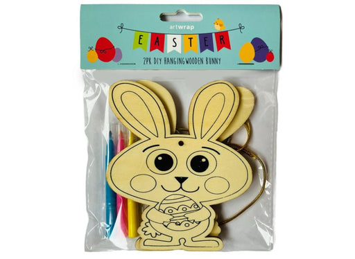 Wooden Colour Your Own Easter Bunny