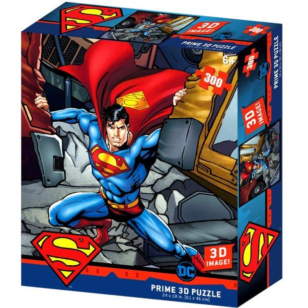 Superman Strength 3D Puzzle Bat Signal 300pc_Grandpas Toys Geraldine