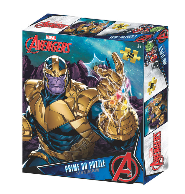 The Avengers 3D Puzzle 500pc - Thanos_Grandpas Toys Geraldine