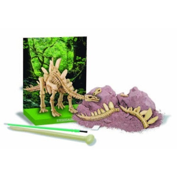 4M Dig a Dinosaur Skeleton Stegosaurus_Grandpas Toys Geraldine